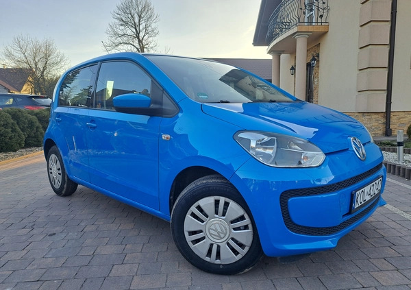 Volkswagen up! cena 24600 przebieg: 117000, rok produkcji 2015 z Wolbrom małe 191